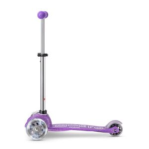  Micro Mini Deluxe Fairy Glitter LED Purple тротинетка