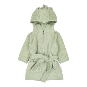Little Dutch Бебешки Халат за Баня Safari Crocodile Green 74-80