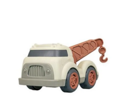 Little Dutch Плажна играчка Камион с кран Fresh Greens
