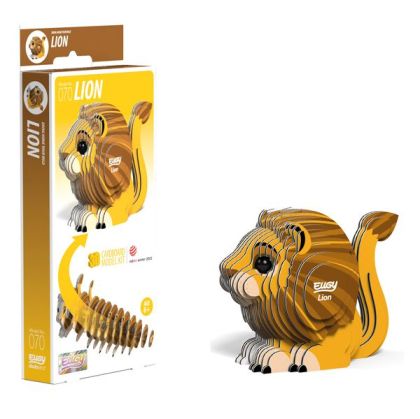 EUGY 3D Фигурка за сглобяване Лъвче