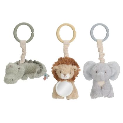 Little Dutch Сет 3 Активни Играчки за Закачане Safari Friends