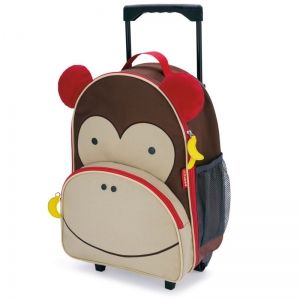 Skip Hop Детска чанта на колела Zoo Luggage - Маймунка