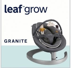 Nuna Leaf Grow Granite + дъга с играчки
