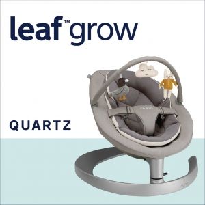 Nuna Leaf Grow Quartz + дъга с играчки