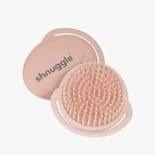 Shnuggle Анти-бактериална силиконова четка розова