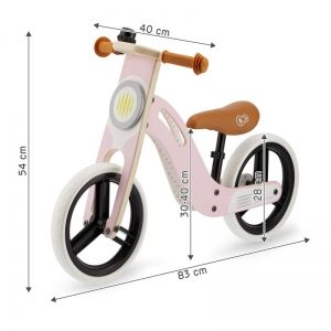 KinderKraft Uniq колело за баланс Pink