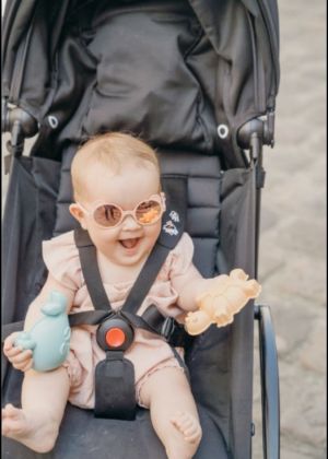 Kietla OurS'on слънчеви очила 0-1 години - Peach