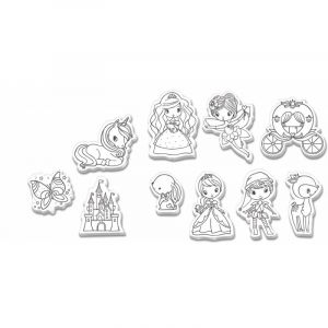 Crea Lign Комплект печати от пяна: Принцеси и феи