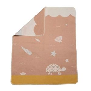 David Fussenegger Бебешко одеяло Juwel 70x90 "Костенурки" розово