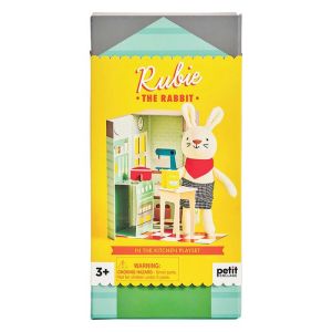 Petit Collage Комплект за игра "Заекът Руби в кухнята"