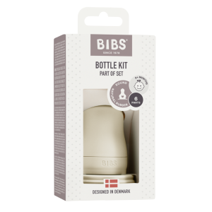 BIBS Комплект за стъклено шише Ivory
