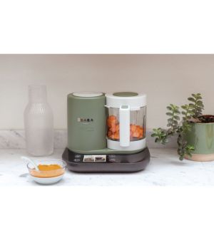 BEABA Babycook smart® готварски робот за здравословна бебешка храна – Grey Green