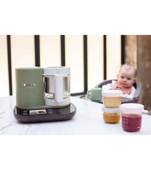 BEABA Babycook smart® готварски робот за здравословна бебешка храна – Grey Green