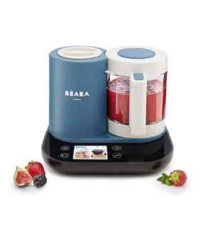 BEABA Babycook smart® готварски робот за здравословна бебешка храна – Peacock Blue