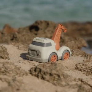Little Dutch Плажна играчка Камион с кран Fresh Greens