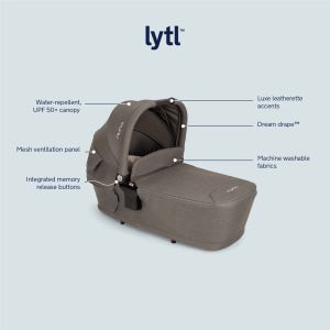 Nuna LYTL кош за новородено за IXXA & TRIV цвят Granite 