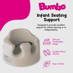 BUMBO бебешко столче за под от пяна Taupe