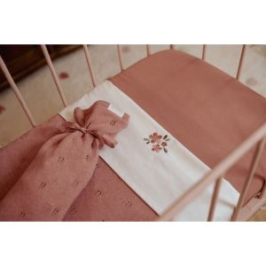 Little Dutch Бебешко Плетено Одеяло Pure Pink Blush 70 x 100 cm