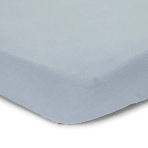 Little Dutch Бебешки Чаршаф с Ластик 40 x 80 см Pure Denim Blue