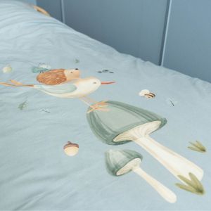 Little Dutch Детски Спален Комплект Denim Blue 100x140