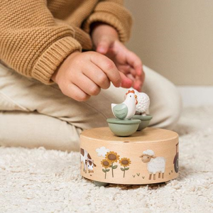 LITTLE DUTCH Музикална кутия Little Farm