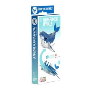 EUGY 3D Фигурка за сглобяване Гърбат кит
