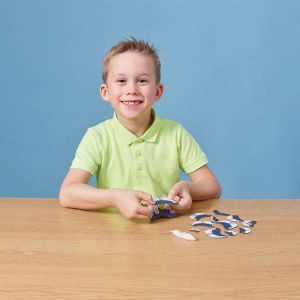 EUGY 3D Фигурка за сглобяване Гърбат кит
