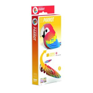 EUGY 3D Фигурка за сглобяване Папагал 