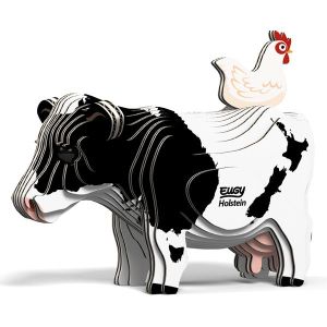 EUGY 3D Фигурка за сглобяване Крава