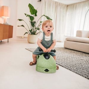 Scoot and Ride Играчка за прохождане и яздене My First 3 в 1 Olive