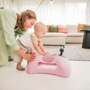 Scoot and Ride Играчка за прохождане и яздене My First 3 в 1 Rose