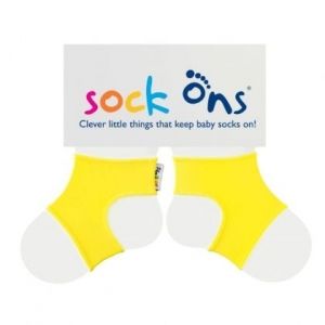 Държачи за чорапи 0-6 м жълто